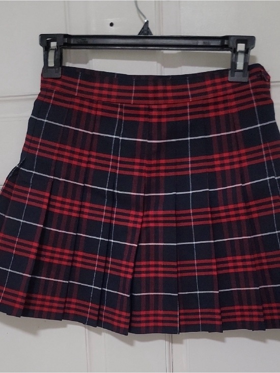 American Apparel Dresses & Skirts - American Apparel Red & Black Plaid Skater Tennis Skirt Matilda